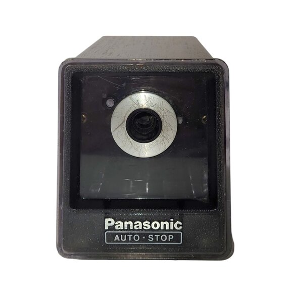 Vintage Panasonic KP-77 Electric Pencil Sharpener Auto Stop Wood Grain Tested B - Picture 1 of 7